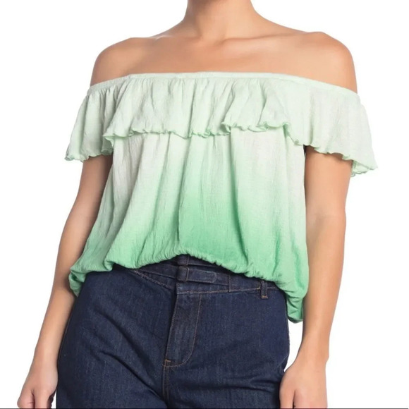 NWT Free People Cora Lee Off the Shoulder Top - Picture 6 of 9